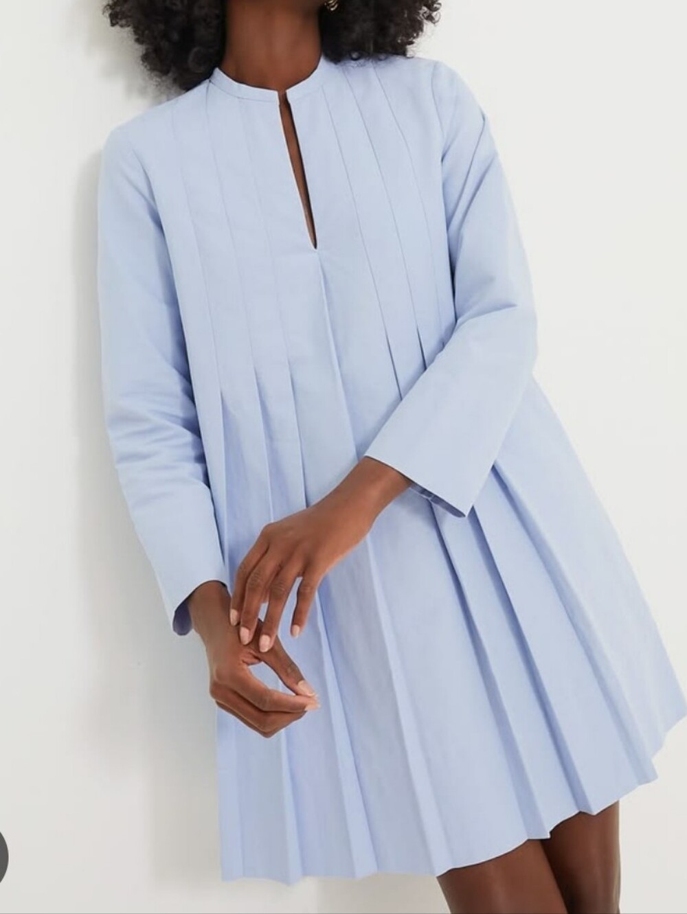 Tuckernuck The Luella Dress Women's Large Sky Blue Mini